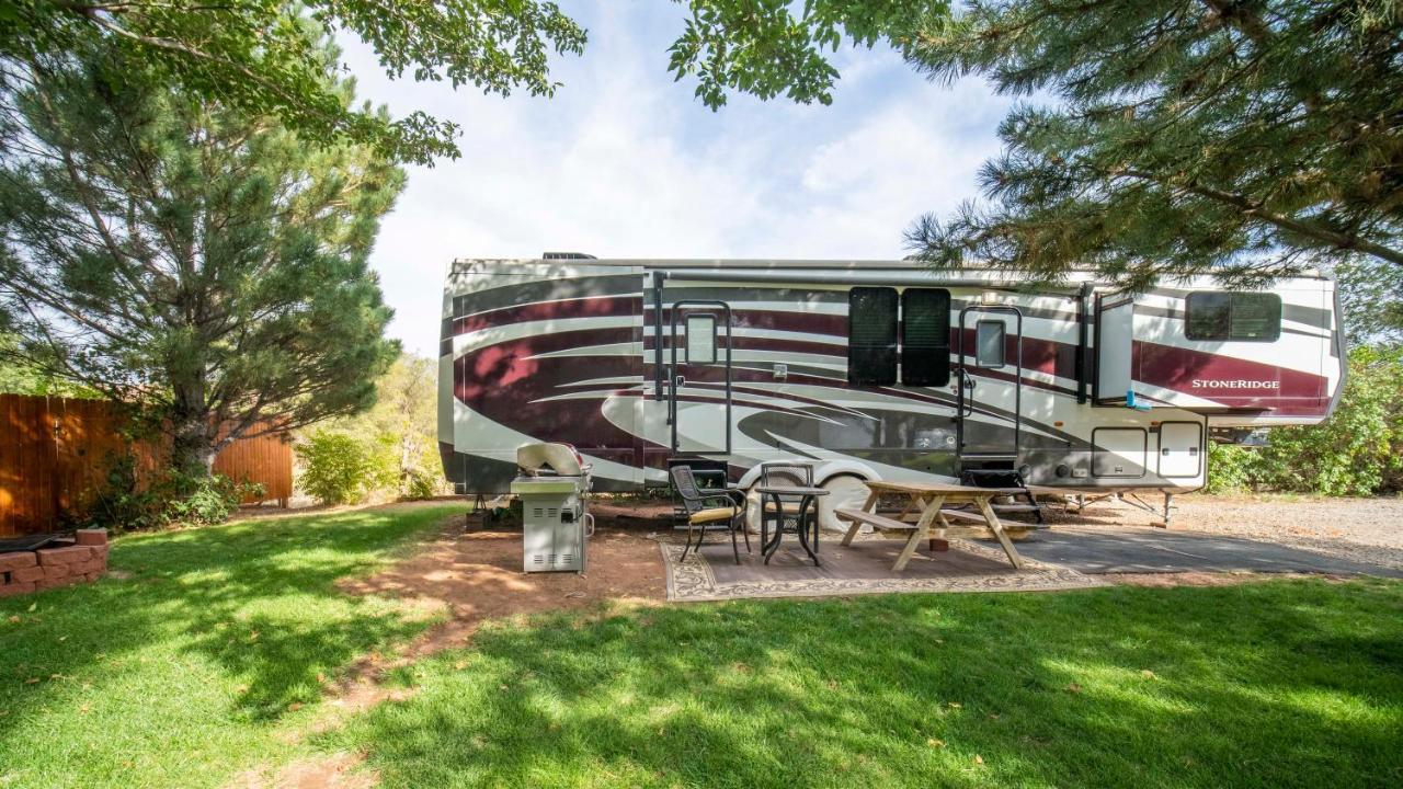 Ferienwohnung Outdoor Glamping Large 5Th Wheel Setup Ok4A Moab Exterior foto